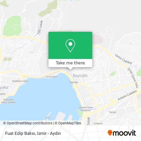 Fuat Edip Baksı map
