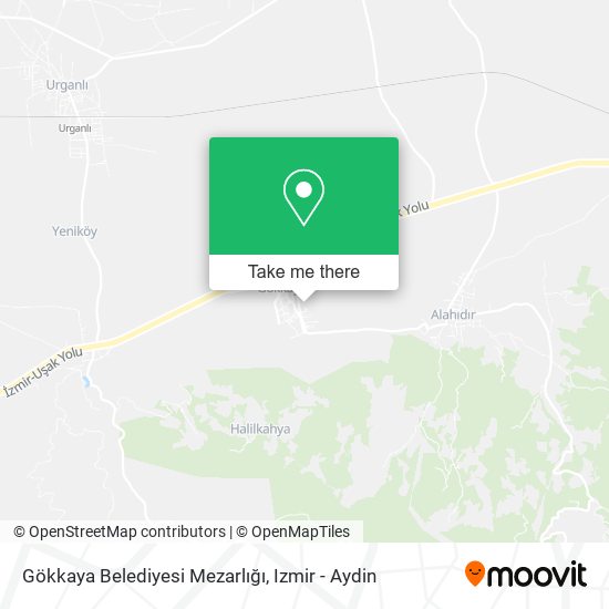 Gökkaya Belediyesi Mezarlığı map