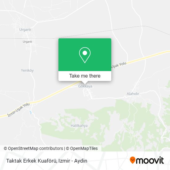 Taktak Erkek Kuaförü map