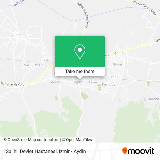 Salihli Devlet Hastanesi map