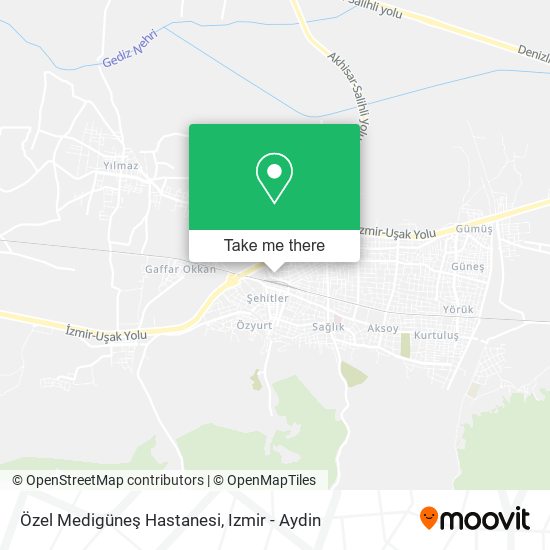 Özel Medigüneş Hastanesi map