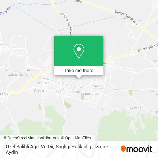 Özel Salihli Ağız Ve Diş Sağlığı Polikinliği map