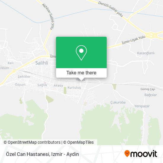 Özel Can Hastanesi map