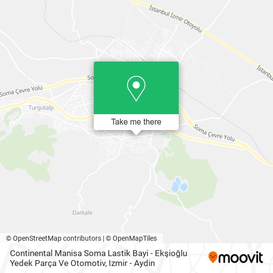 Continental Manisa Soma Lastik Bayi - Ekşioğlu Yedek Parça Ve Otomotiv map