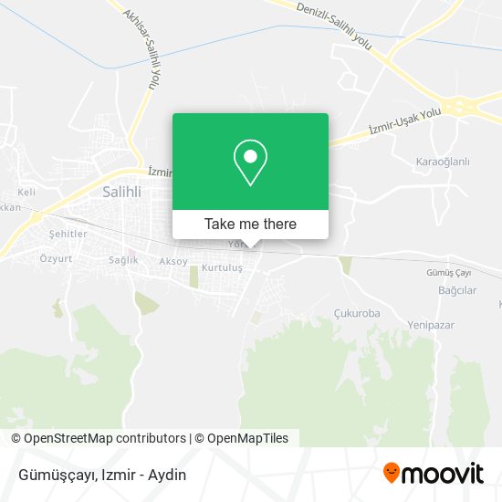 Gümüşçayı map