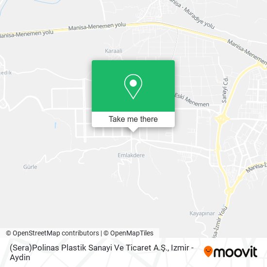 (Sera)Polinas Plastik Sanayi Ve Ticaret A.Ş. map
