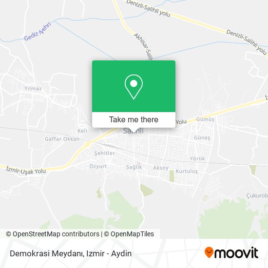Demokrasi Meydanı map