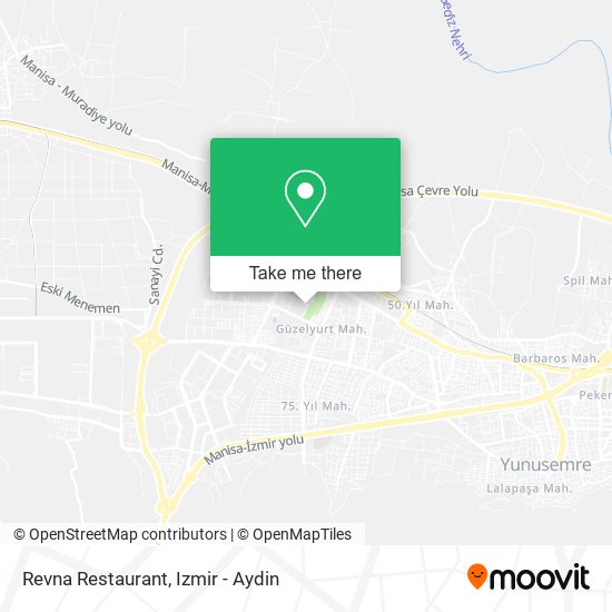 Revna Restaurant map