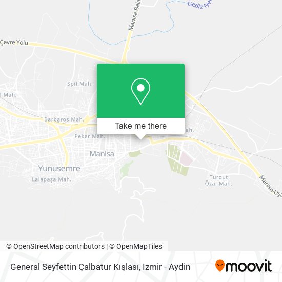 General Seyfettin Çalbatur Kışlası map