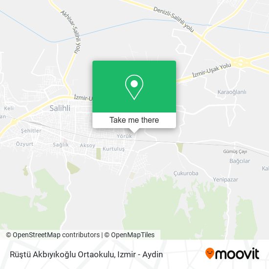 Rüştü Akbıyıkoğlu Ortaokulu map