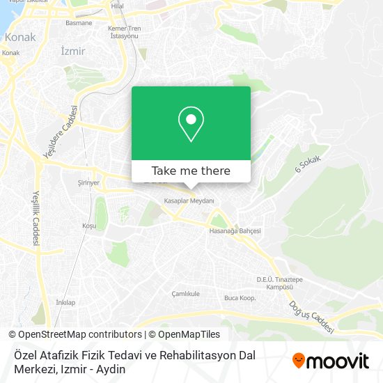 Özel Atafizik Fizik Tedavi ve Rehabilitasyon Dal Merkezi map