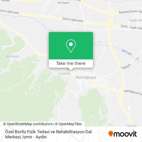 Özel Borfiz Fizik Tedavi ve Rehabilitasyon Dal Merkezi map