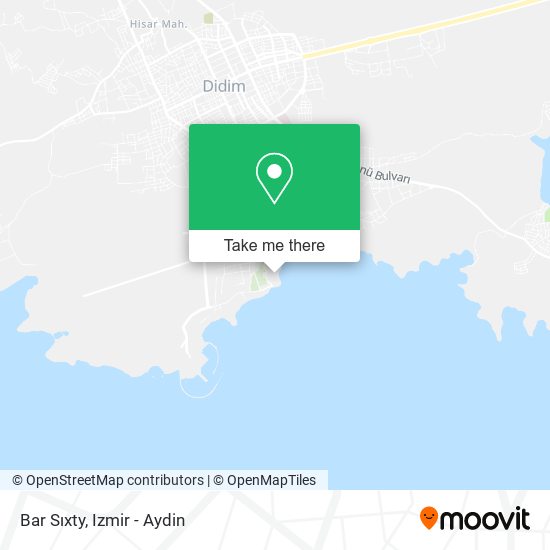 Bar Sıxty map