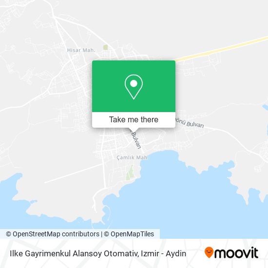 Ilke Gayrimenkul Alansoy Otomativ map