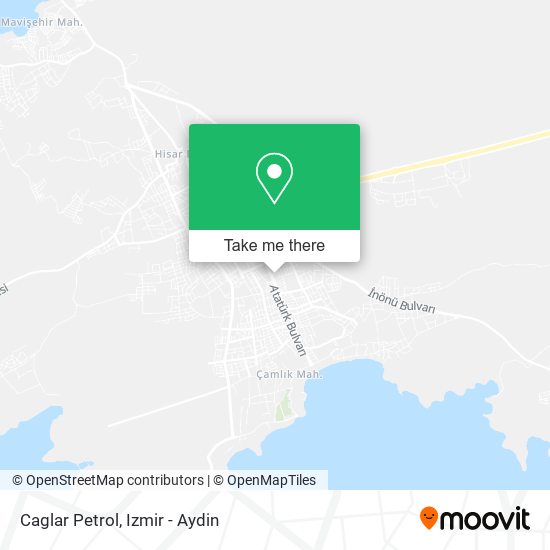 Caglar Petrol map