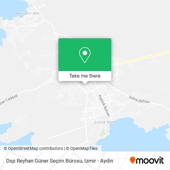 Dsp Reyhan Güner Seçim Bürosu map