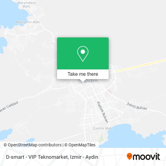 D-smart - VIP Teknomarket map