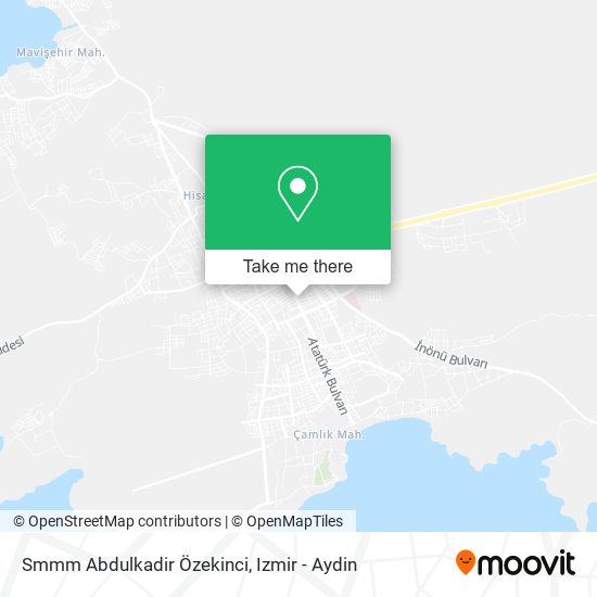 Smmm Abdulkadir Özekinci map