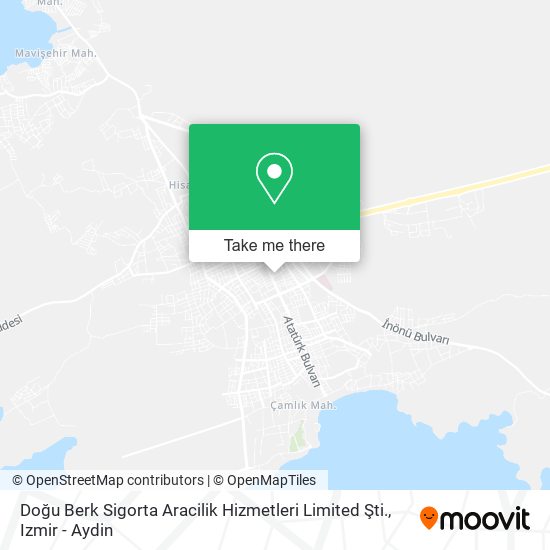 Doğu Berk Sigorta Aracilik Hizmetleri Limited Şti. map