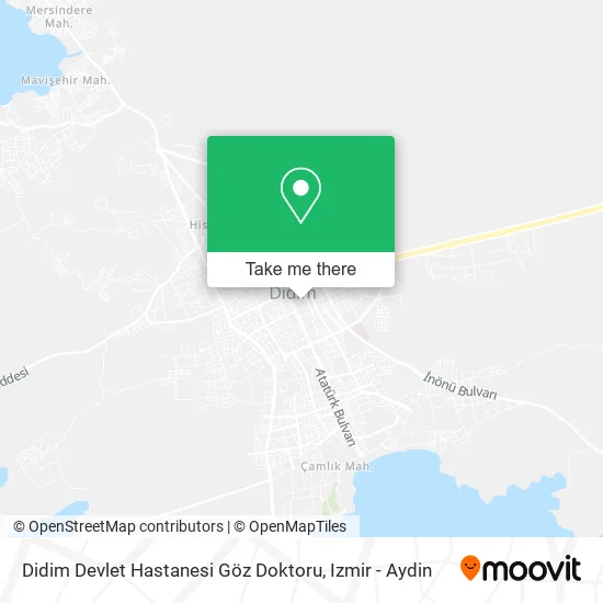 Didim Devlet Hastanesi Göz Doktoru map