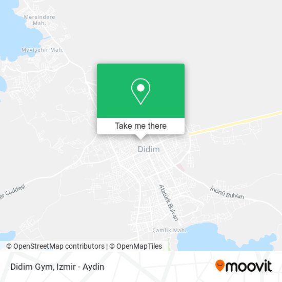 Didim Gym map