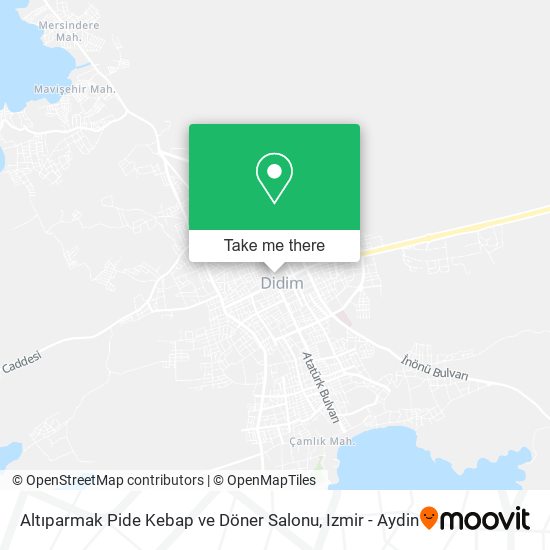 Altıparmak Pide Kebap ve Döner Salonu map