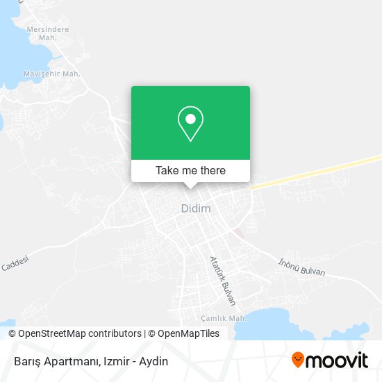 Barış Apartmanı map