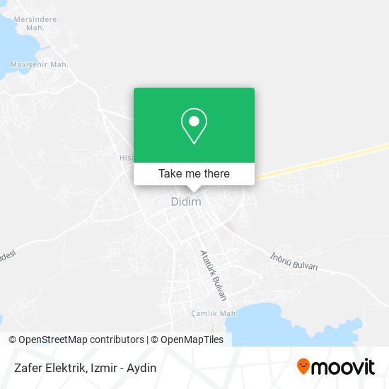 Zafer Elektrik map