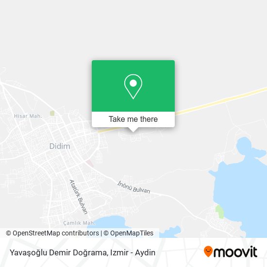 Yavaşoğlu Demir Doğrama map
