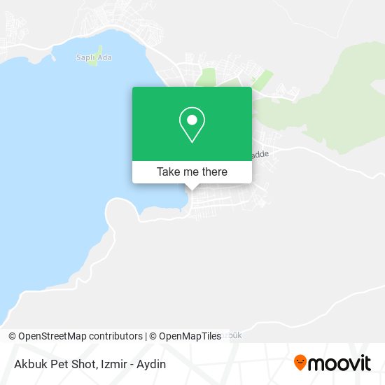 Akbuk Pet Shot map