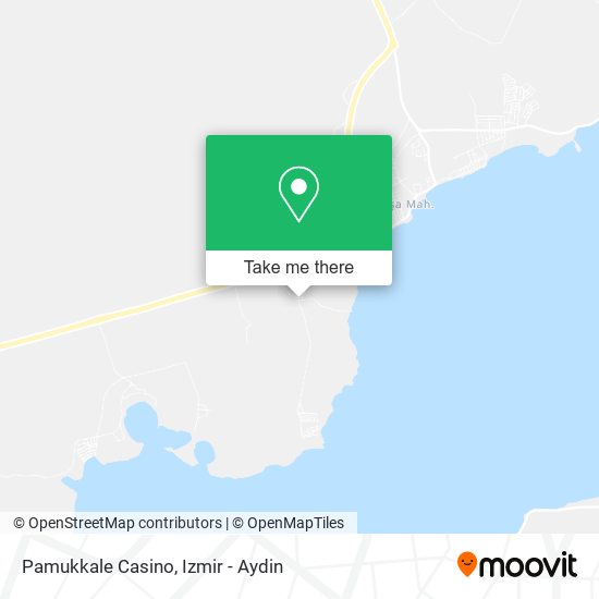 Pamukkale Casino map