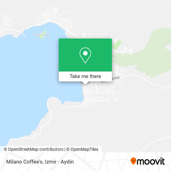 Milano Coffee's map