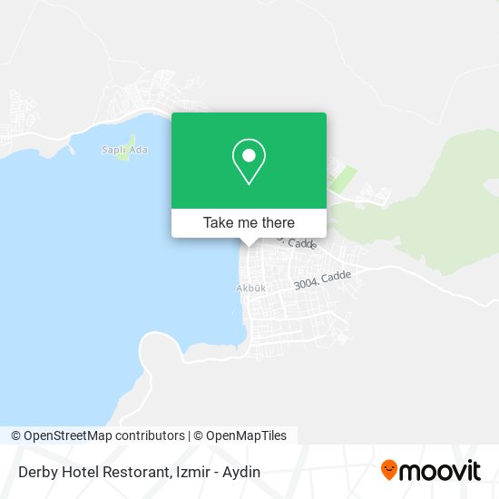 Derby Hotel Restorant map