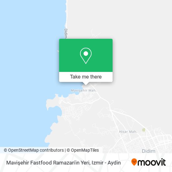 Mavişehir Fastfood Ramazan'in Yeri map
