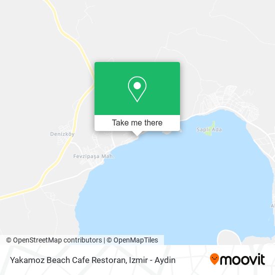 Yakamoz Beach Cafe Restoran map