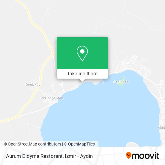 Aurum Didyma Restorant map