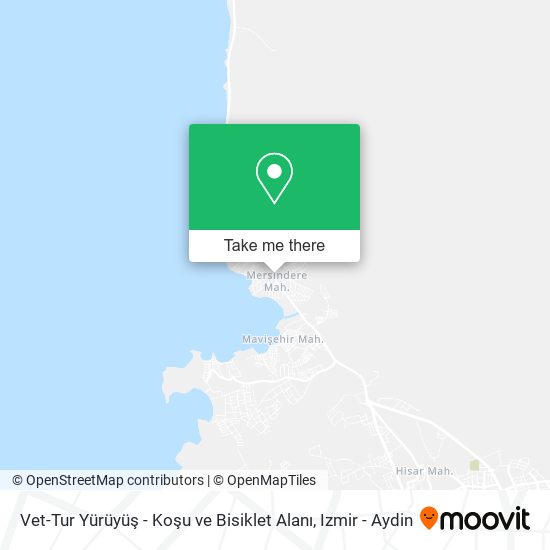 Vet-Tur Yürüyüş - Koşu ve Bisiklet Alanı map