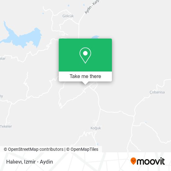 Halıevı map