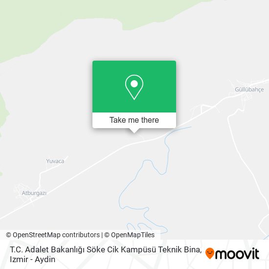 T.C. Adalet Bakanlığı Söke Cik Kampüsü Teknik Bina map