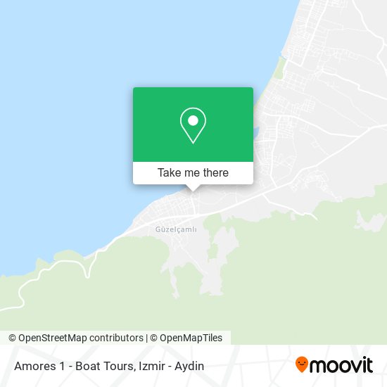 Amores 1 - Boat Tours map