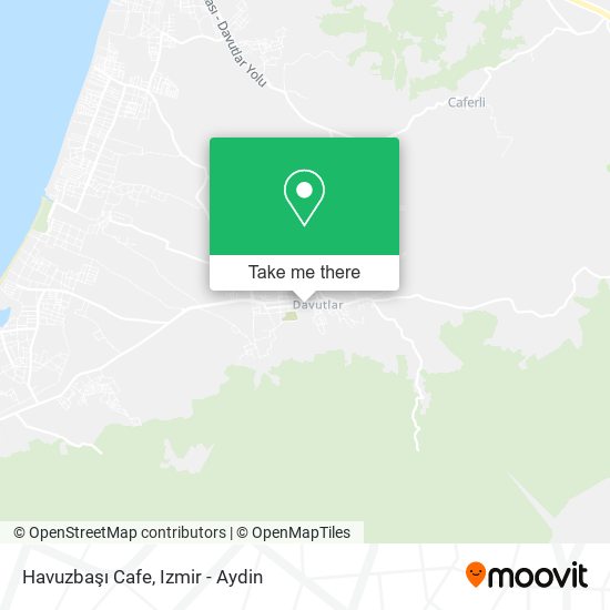 Havuzbaşı Cafe map