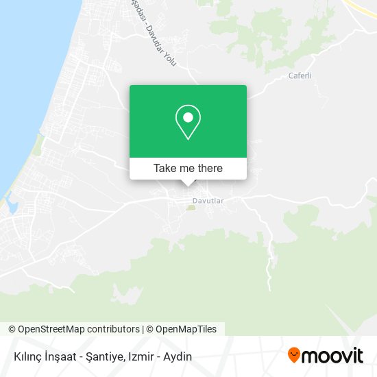 Kılınç İnşaat - Şantiye map