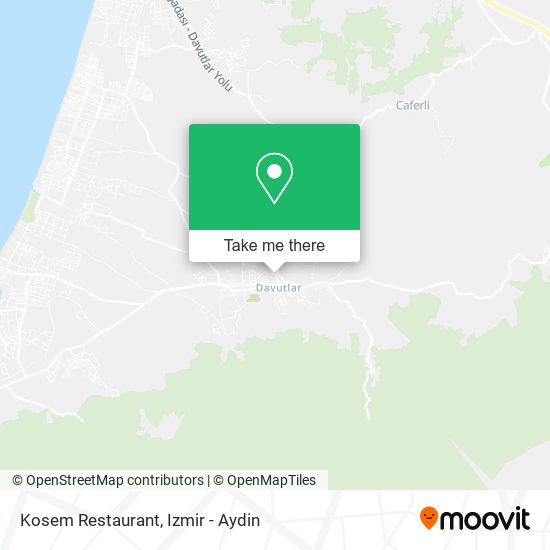 Kosem Restaurant map