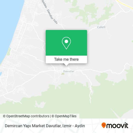 Demircan Yapı Market Davutlar map