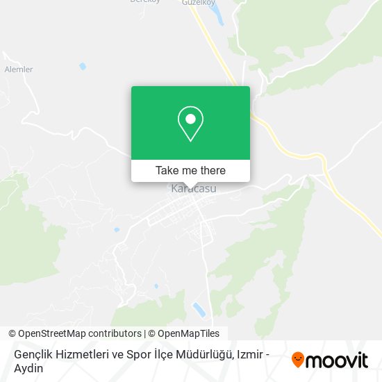 Gençlik Hizmetleri ve Spor İlçe Müdürlüğü map