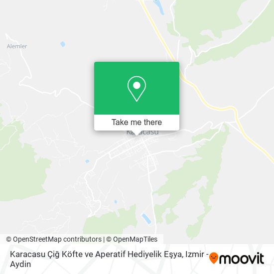 Karacasu Çiğ Köfte ve Aperatif Hediyelik Eşya map