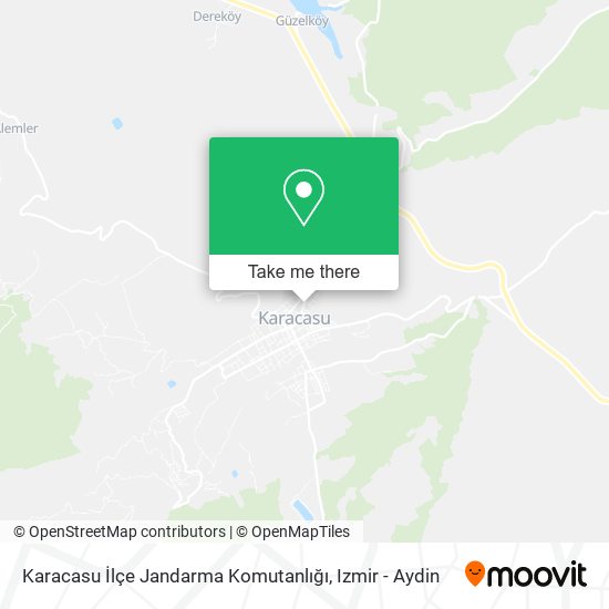 Karacasu İlçe Jandarma Komutanlığı map