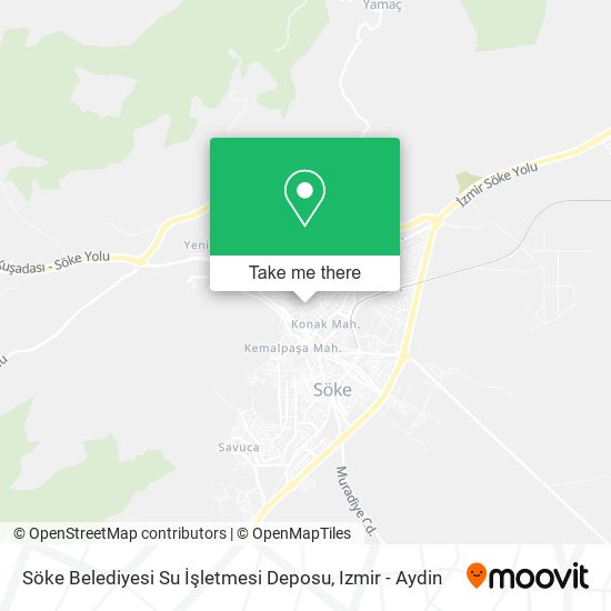 Söke Belediyesi Su İşletmesi Deposu map