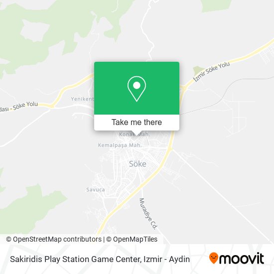 Sakiridis Play Station Game Center map