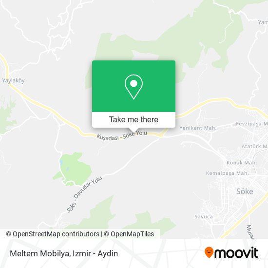 Meltem Mobilya map